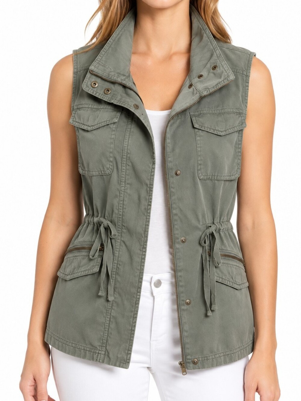 caslon utility vest